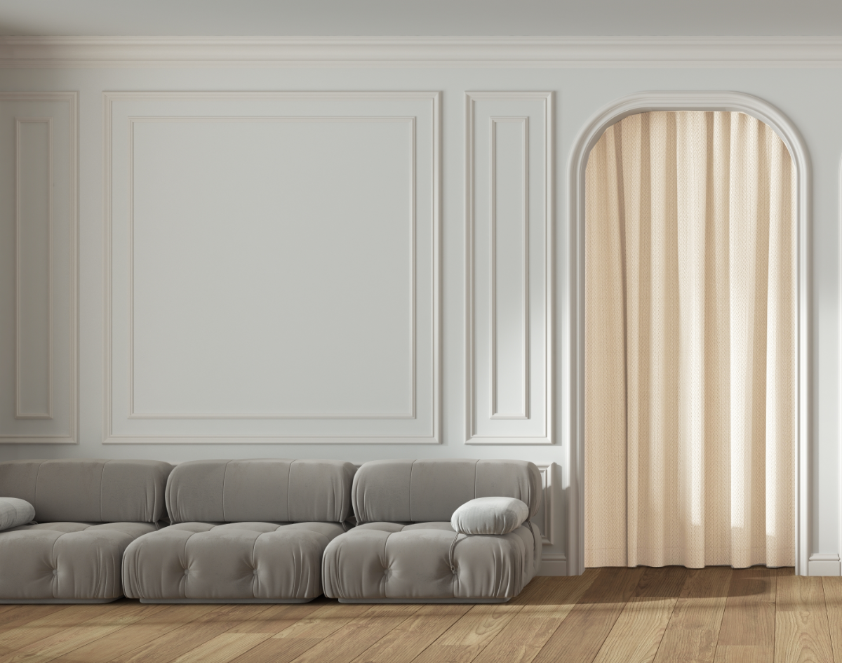 Acoustic Curtain Living | Black | 225 cm | 2 layers | 140 cm | SW10095.48